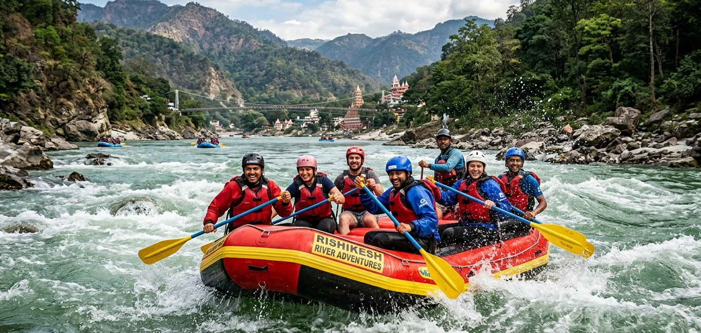 Adventure Rafting Package in Rishikesh