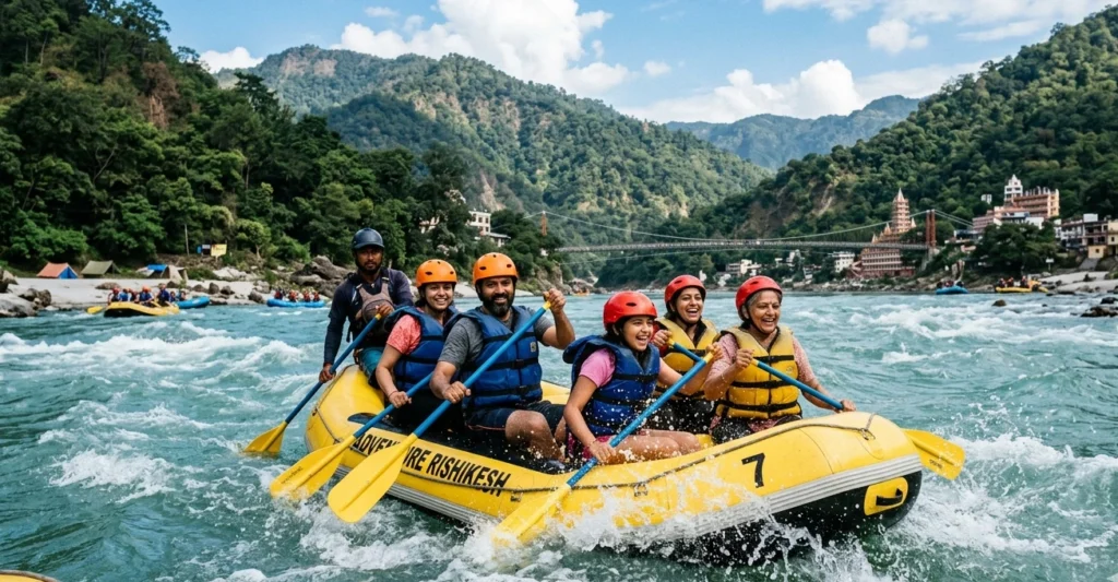 Family Rafting Packages in Rishikesh