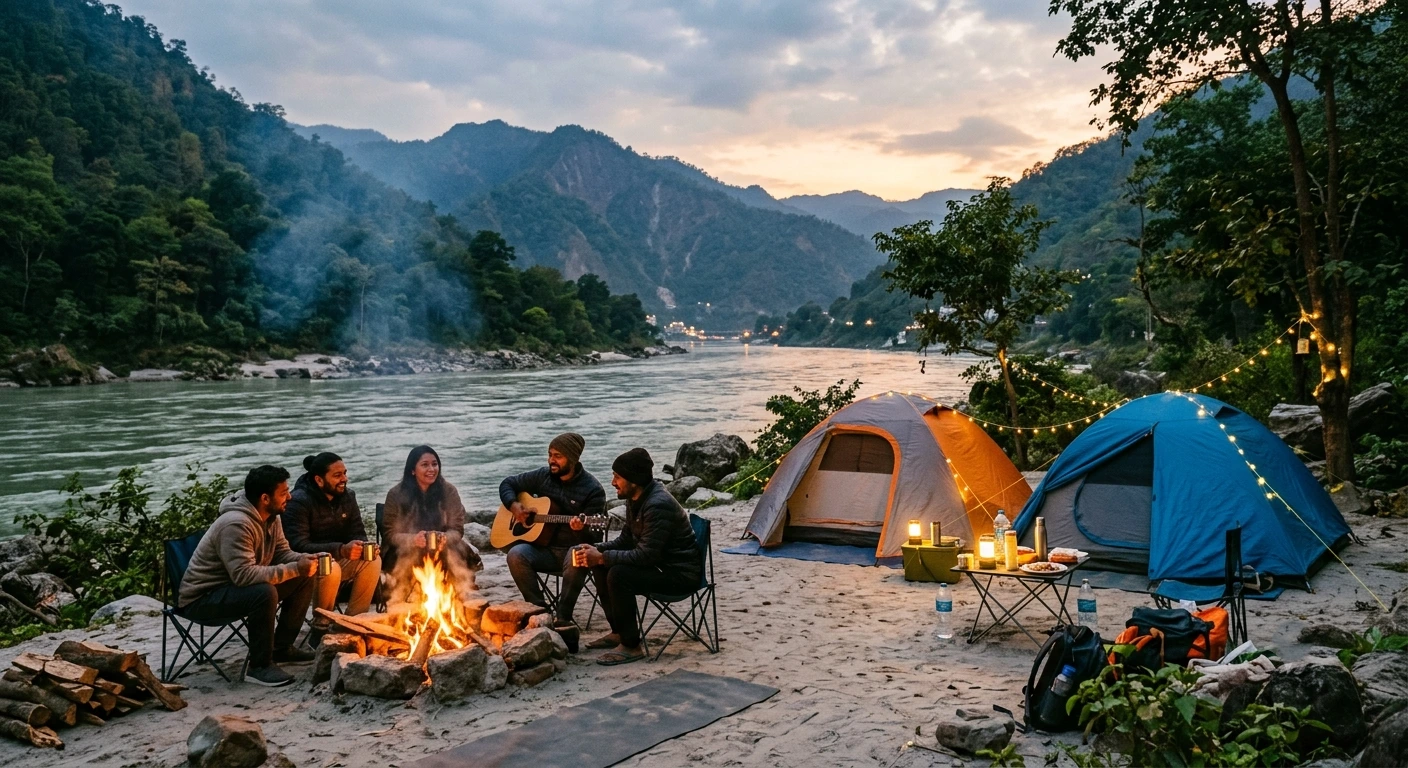 Camping in Rishikesh